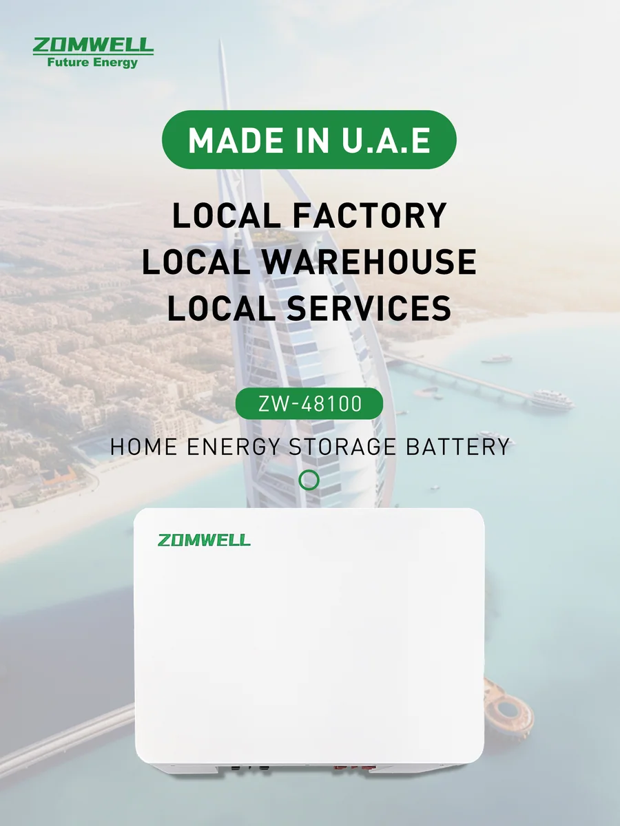 ZOMWELL ZW-48100 battery system and UAE services